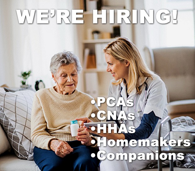We're hiring home care positions